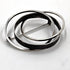 Bill Tendler Jewelry Rare US Designer Bill Tendler Sterling Abstract Modernist 3D Brooch Circa 1950s