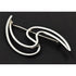 Bill Tendler Jewelry Rare US Designer Bill Tendler Sterling Silver Modernist 3D Brooch Circa 1950s