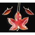 Bjorklund Jewelry Rare Bjorklund Denmark Sterling Enamel Leaf Necklace + Earrings Set 1960s