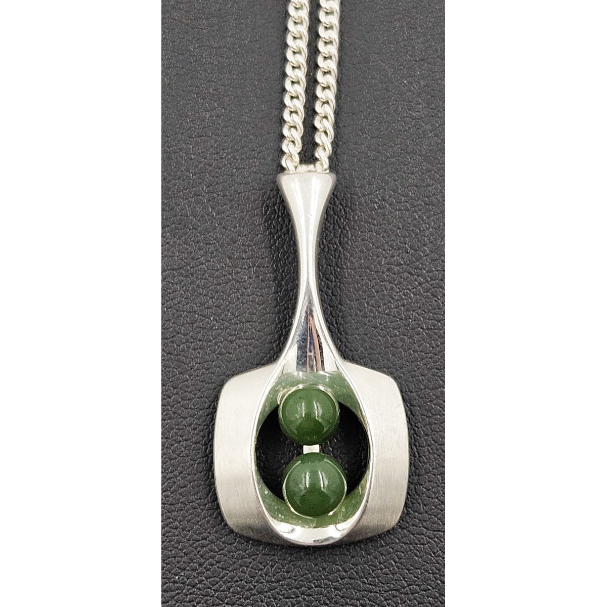Boma Jewelry Sterling Modernist Pendant Necklace