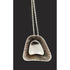 Borresen Lassen Jewelry Børresen Lassen B&L Denmark Sterling Amoeba 2 Tier Retro Mod Necklace 50&