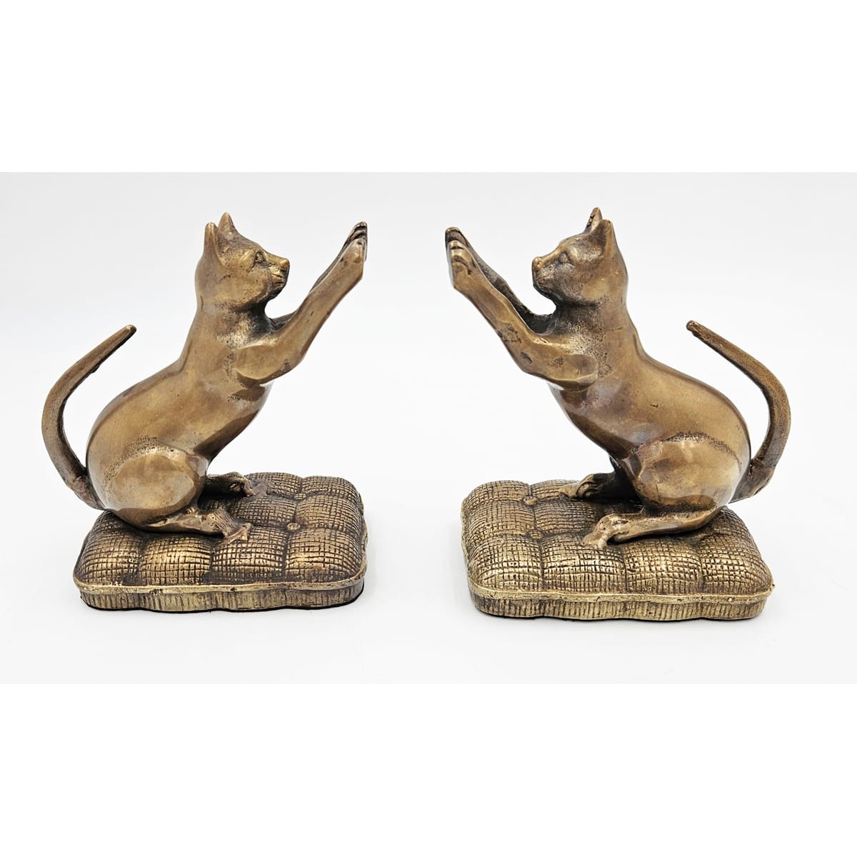 Brass Bookends Bookends Pillow Cats Brass Bookends