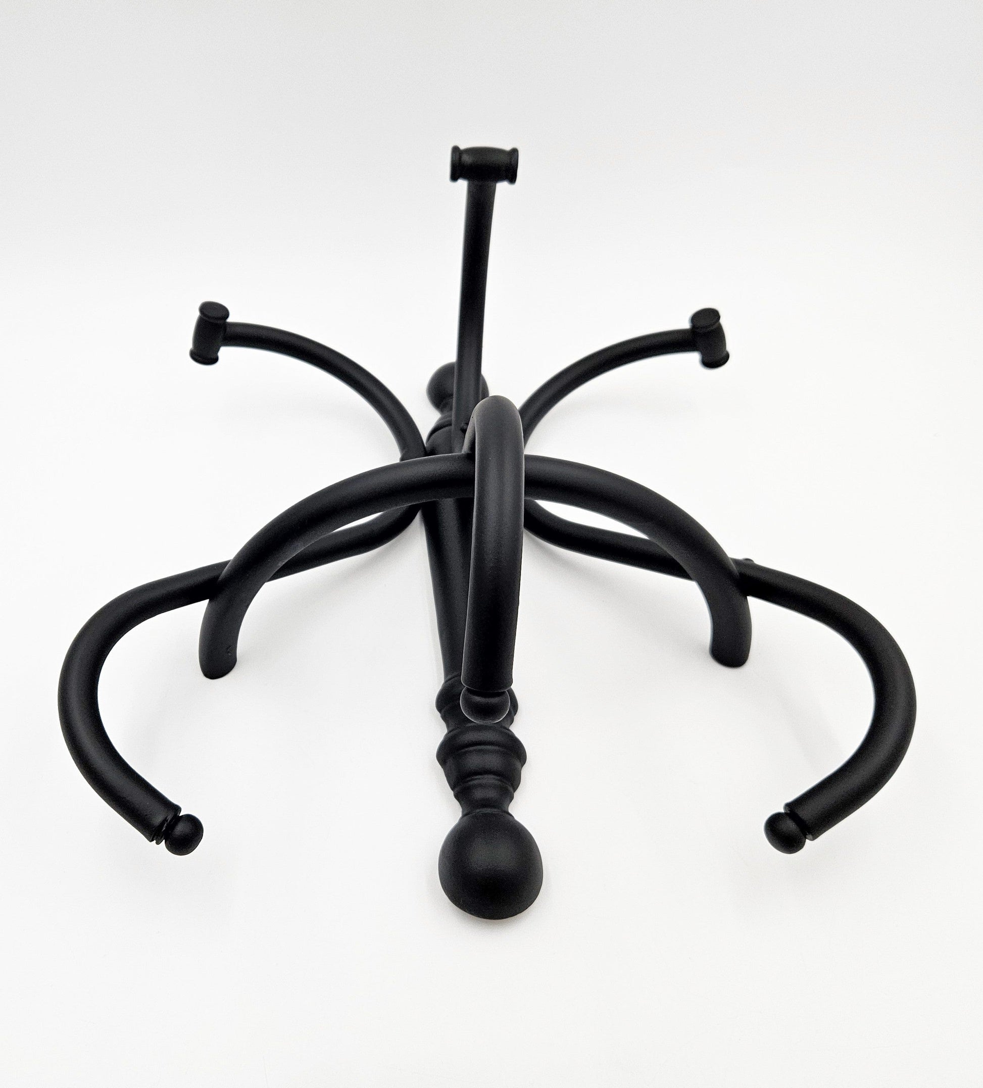 Brass Coat Rack Coat Rack Restored Vintage Retro Chic Wall Hanging Matte Black Brass Coat & Hat Rack