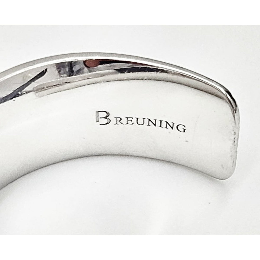 Breuning Jewelry NWOT Designer Breuning Sterling Silver &amp; Rose Gold Plated Cuff Bracelet