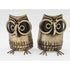 C Jere Bookends Designer Curtis Jere Brass Copper 3-D Owl Bookends Signed Dated 1977 RARE