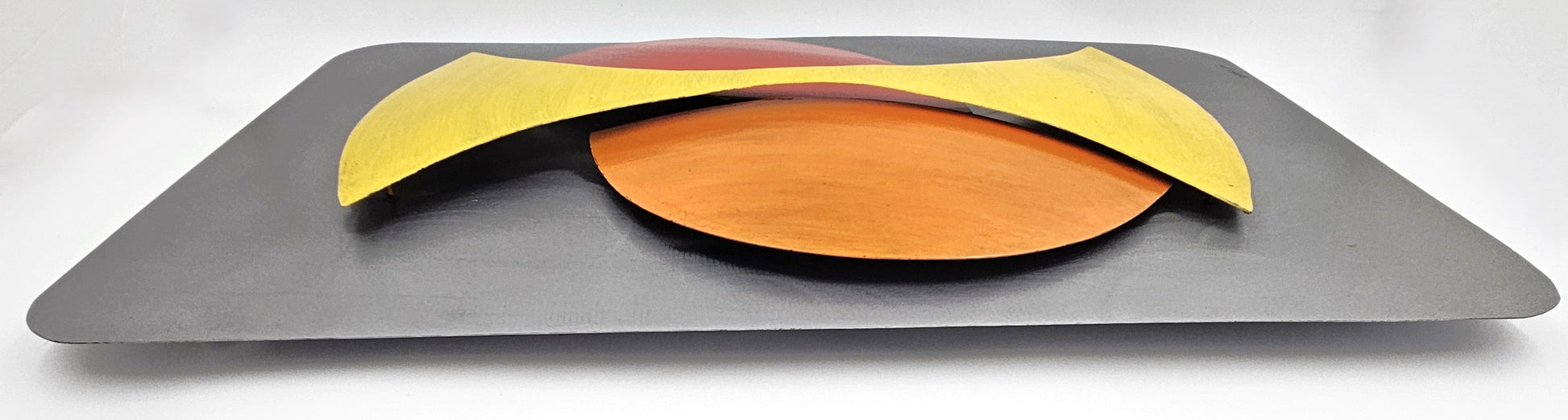 C Jere Sculpture Superb C Jere Enameled Steel Abstract Modernist 3-D Wall Art Sculpture 2004