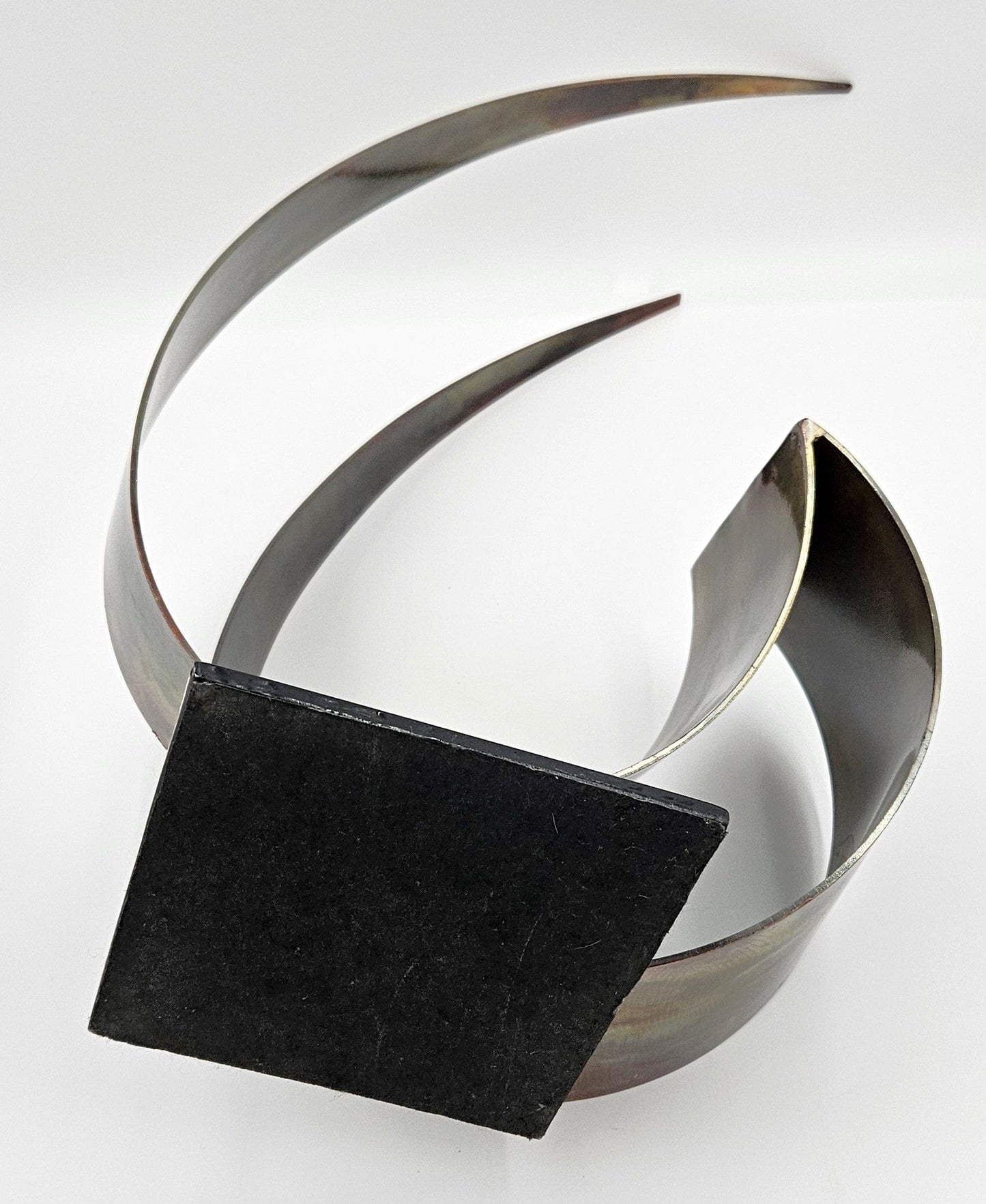 C Jere Sculpture Superb Curtis Jere Abstract Modernist Lacquered Steel Sculpture Circa 2004