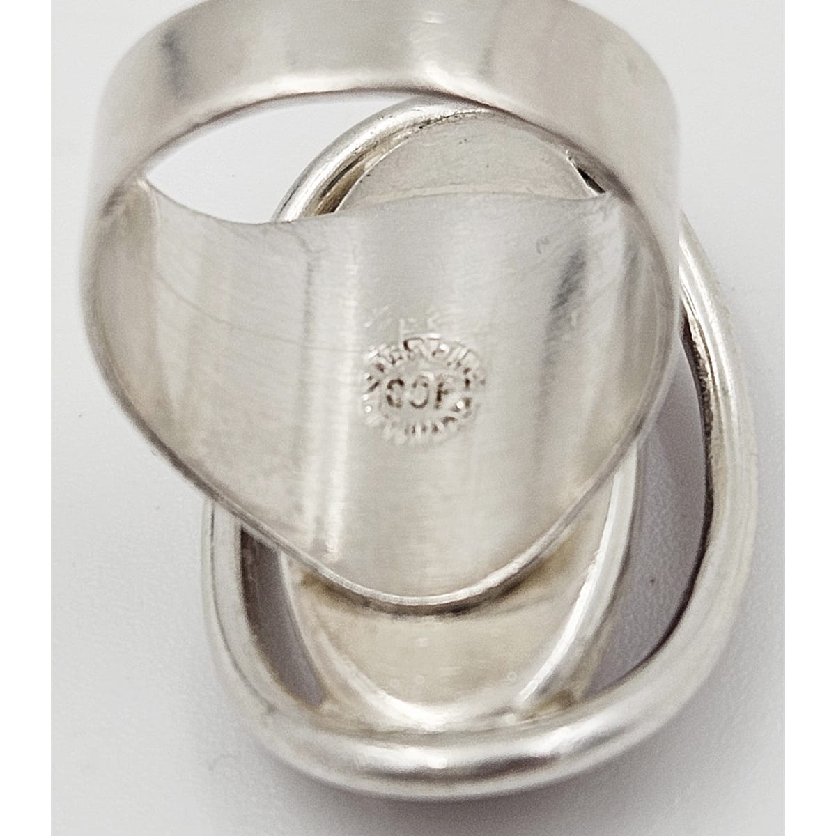 Carl Ove Frydensberg Jewelry Danish Designer COF Carl Ove Frydensberg Sterling Pink Quartz Cocktail Ring 1960&