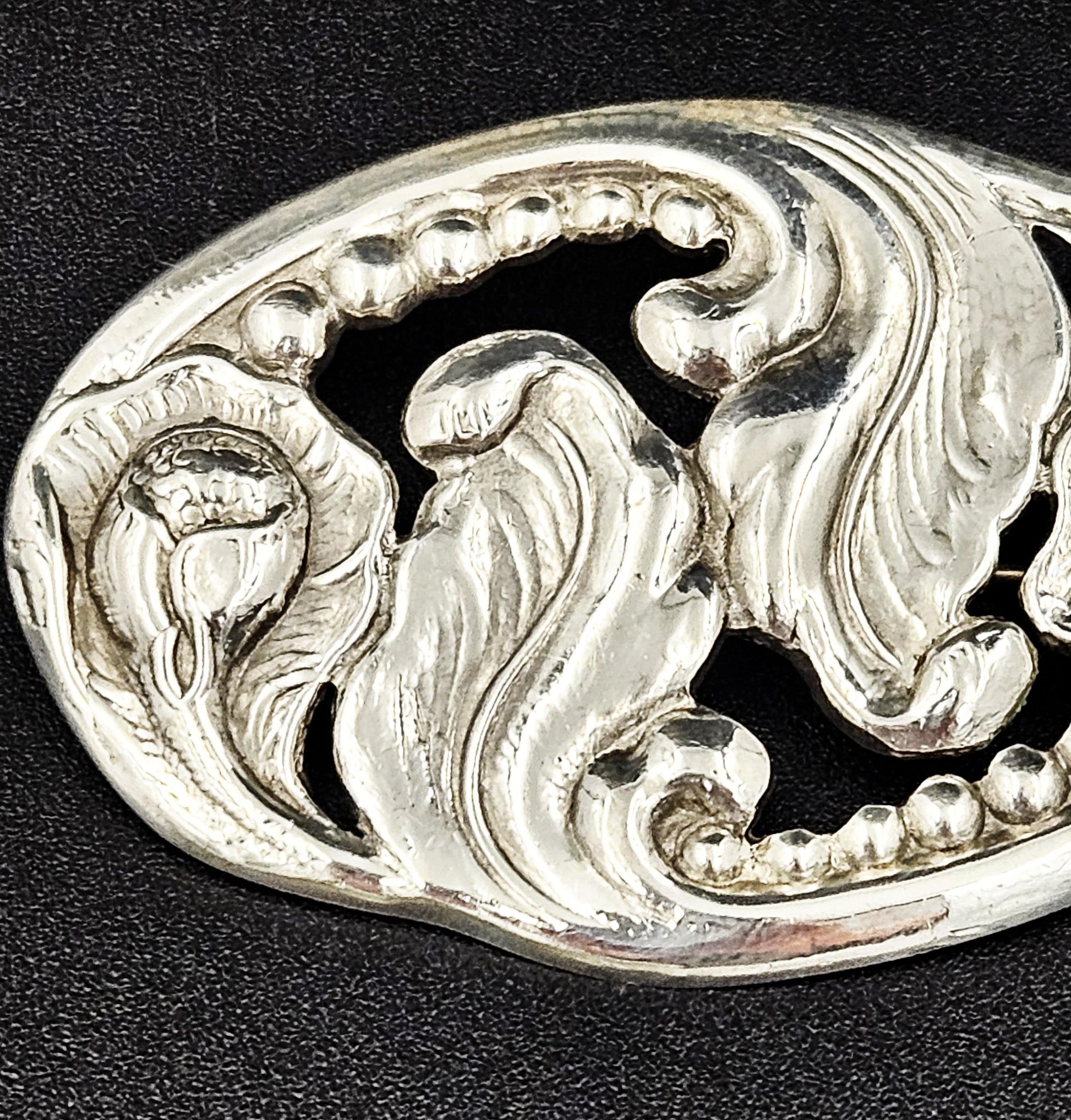 Carl Poul Petersen Jewelry Carl Poul Petersen Georg Jensen Family Sterling Art Deco Brooch 1940/50s