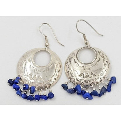 Carolyn Pollack Relios Jewelry C Relios Carolyn Pollack Sterling Turquoise Lapis Lazuli Earrings Set 2