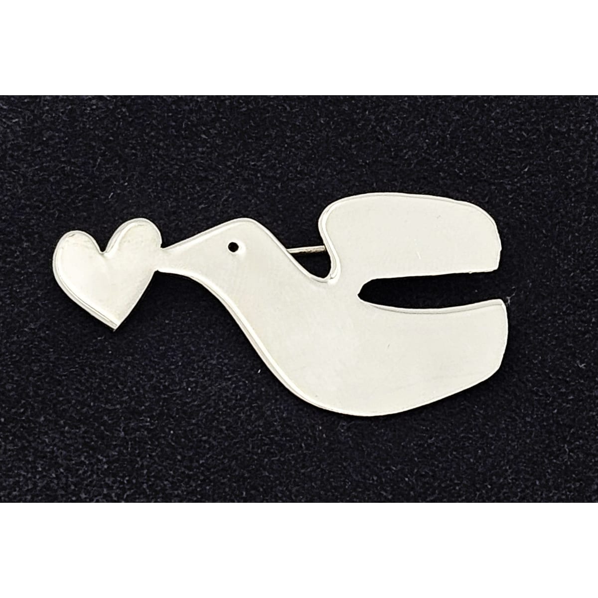 Charles Mik Stousland Jewelry Charles Mik Stousland Sterling Abstract Modernist Brooch 1980s