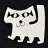 Charles Mik Stousland Jewelry Charles Mik Stousland Sterling Abstract Modernist Brooch 1980s