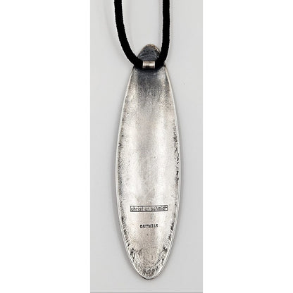 Christian Schmidt Jewelry Rare Designer Christian Schmidt Sterling Modern Naturalist Necklace 1950/60s