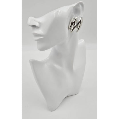 Clift Jewelry Clift Sterling Modernist Earrings 1970&