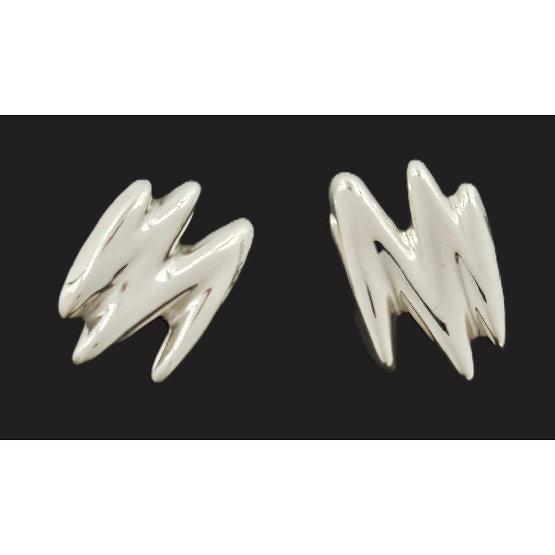 Clift Jewelry Clift Sterling Modernist Earrings 1970&