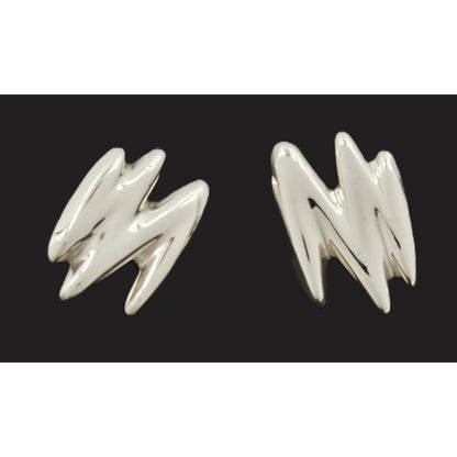 Clift Jewelry Clift Sterling Modernist Earrings 1970&