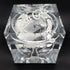 Crystall Barware Solid Lucite Clear World Globe Coca Cola Ice Bucket
