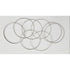 Danish Sterling Bangles Jewelry Set of 8 MCM Danish Pedersen Binder Sterling Silver Bangle Bracelets Signed