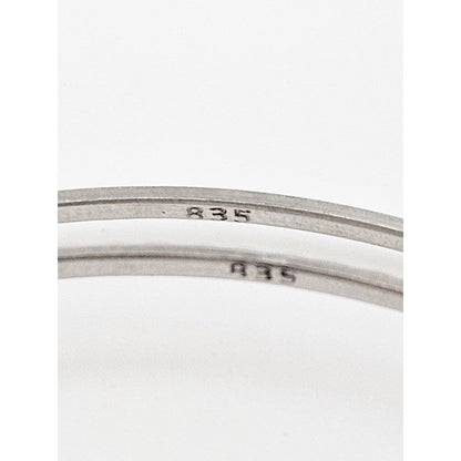 Danish Sterling Bangles Jewelry Set of 8 MCM Danish Pedersen Binder Sterling Silver Bangle Bracelets Signed
