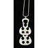 David Andersen Jewelry David Andersen Norway Sterling Kinetic Viking Articulating XL Necklace 1960s
