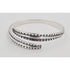 David Andersen Jewelry David Andersen Norway Sterling Viking Saga Series Bi-Pass Bangle Circa 1960&