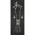 David Andersen Jewelry David Andersen Sterling Clear Quartz Necklace Earrings Set
