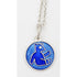 David Andersen Jewelry David Andersen Sterling Enamel Teddy Bear Pendant Necklace 1950s