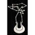 David Andersen Jewelry Norwegian David Andersen Sterling Modernist Large Long Viking Pendant 1950/60s