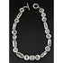 Deborah Armstrong Jewelry Deborah Armstrong DAC 1996 Sterling Silver Panel Links Necklace