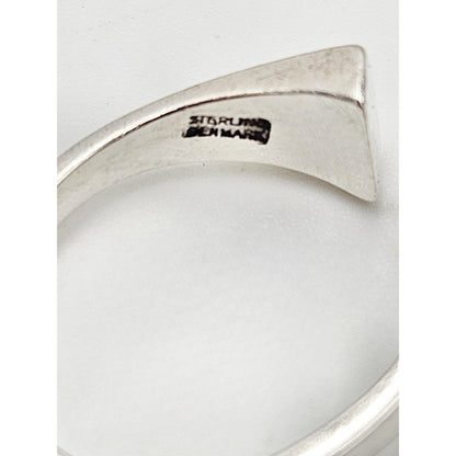 Denmark Sterling Jewelry Vintage Designer Denmark Sterling Silver Ring