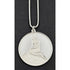 Denmark Sterling Necklace Jewelry Denmark + Sweden Large Sterling Silver Mermaid Coin Pendant Necklace 1981