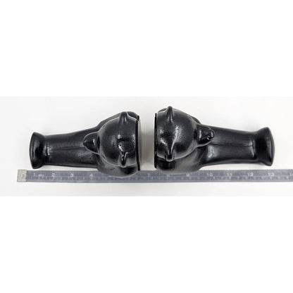 Dolbi Cashier Bookends Superb Dolbi Cashier Solid Brass Modernist Koons Style Bear Bookends C 1980s