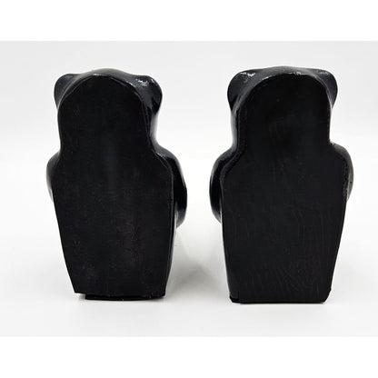 Dolbi Cashier Bookends Superb Dolbi Cashier Solid Brass Modernist Koons Style Bear Bookends C 1980s