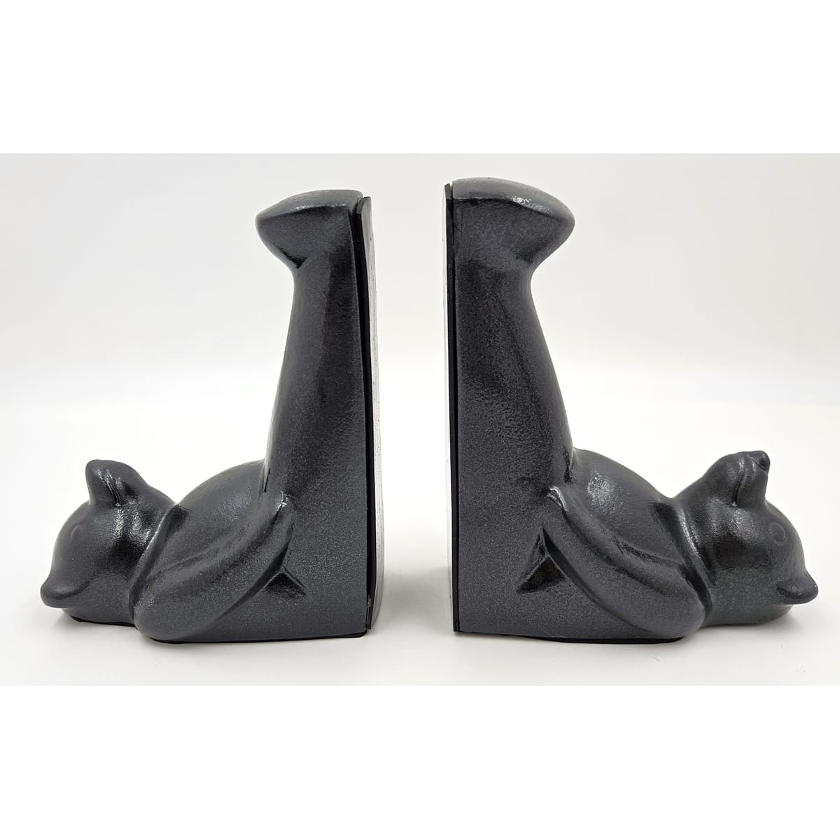 Dolbi Cashier Bookends Superb Dolbi Cashier Solid Brass Modernist Koons Style Bear Bookends C 1980s