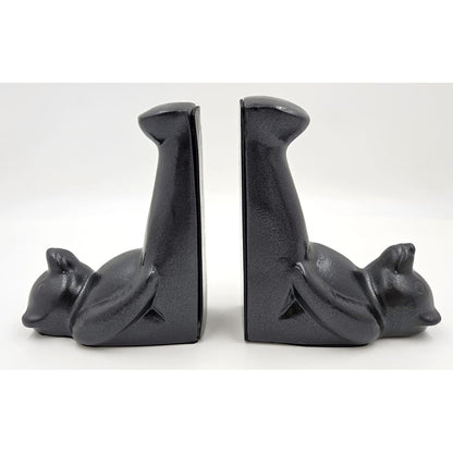 Dolbi Cashier Bookends Superb Dolbi Cashier Solid Brass Modernist Koons Style Bear Bookends C 1980s
