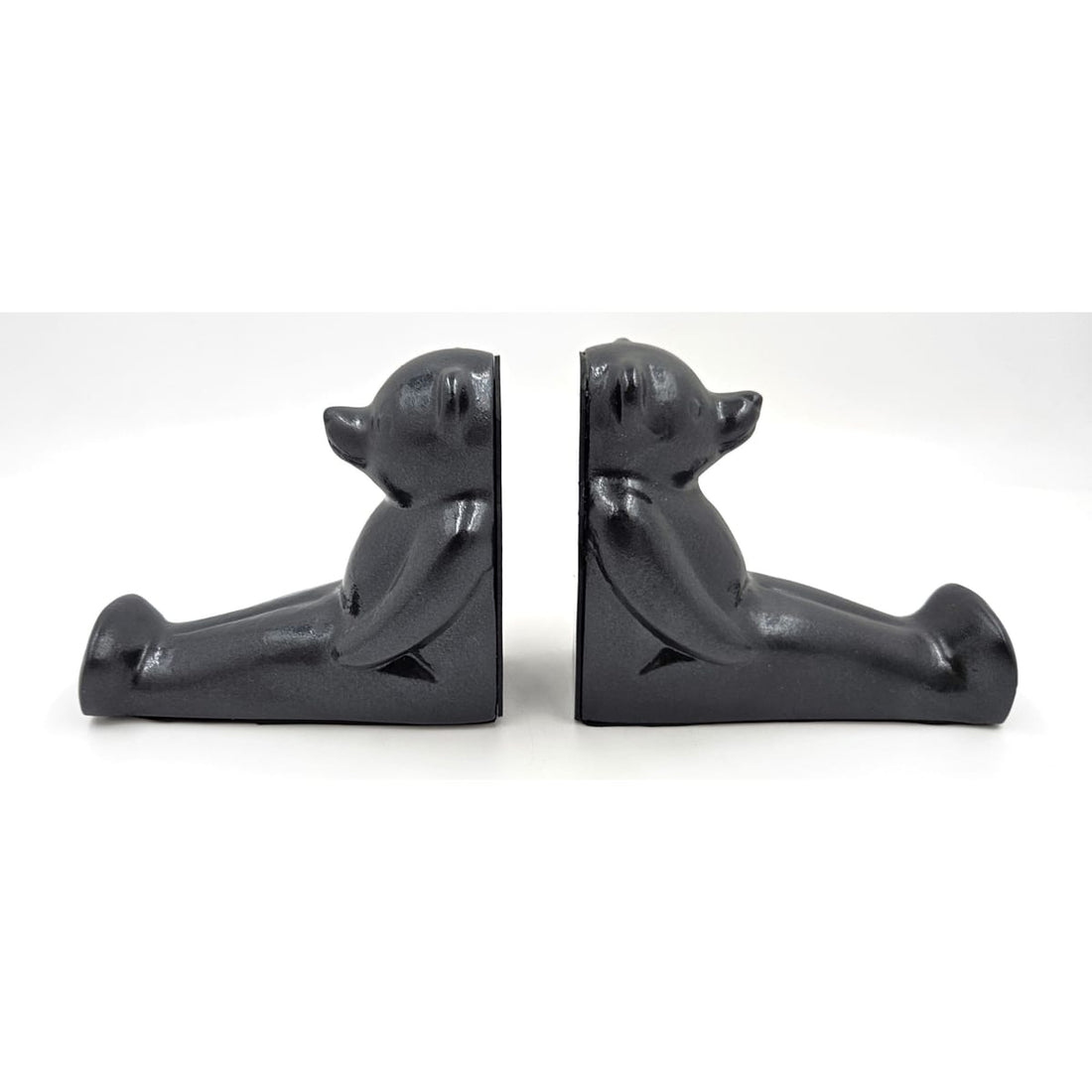 Dolbi Cashier Bookends Superb Dolbi Cashier Solid Brass Modernist Koons Style Bear Bookends C 1980s