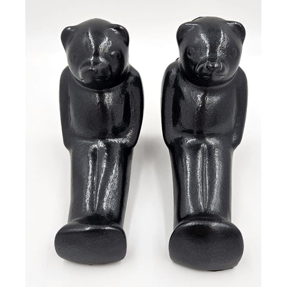 Dolbi Cashier Bookends Superb Dolbi Cashier Solid Brass Modernist Koons Style Bear Bookends C 1980s
