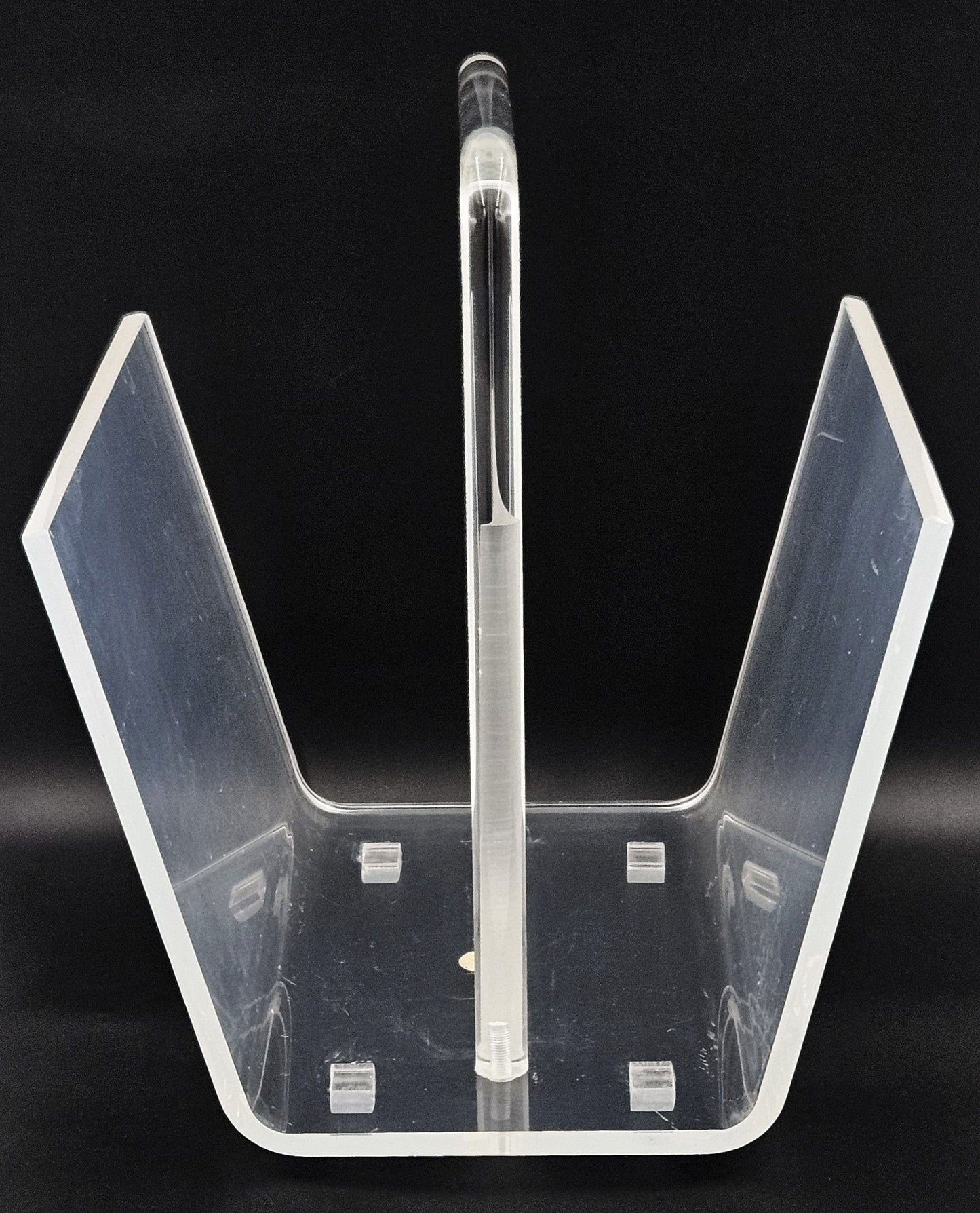 Dorothy Thorpe Magazine Rack MCM Dorothy Thorpe Lucite Magazine Records LPs Newspapers Holder Rack