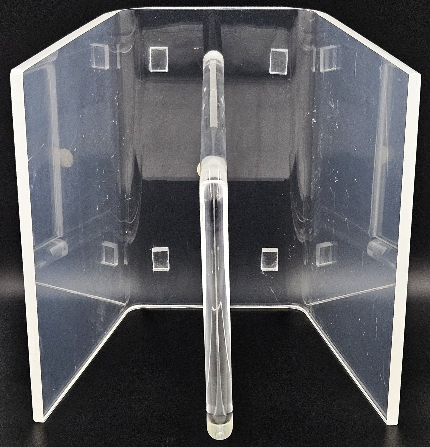 Dorothy Thorpe Magazine Rack MCM Dorothy Thorpe Lucite Magazine Records LPs Newspapers Holder Rack