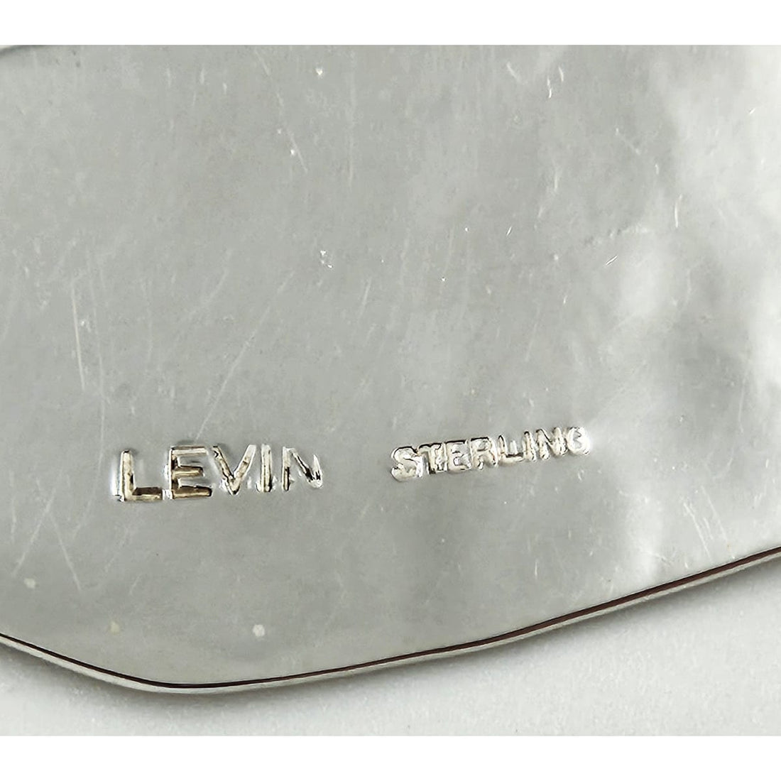 Ed Levin Jewelry Estate Find Rare Ed Levin Modernist Naturalism Sterling Fish Brooch C. 1960s
