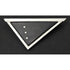 Ed Levin Jewelry Stunning Ed Levin Modernist Sterling & Ebony Wood Heavy Brooch Circa 1960s