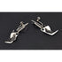 Ed Wiener Jewelry Iconic Ed Wiener Sterling  Earrings 1950s