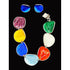 Einar Modahl Jewelry Rare Norway Einar Modahl Sterling Enamel Modernist Demi Parure Set C. 1940s