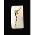Elizabeth Prior Jewelry Elizabeth Prior Sterling 14K Blue Topaz Modernist Brooch 1990s
