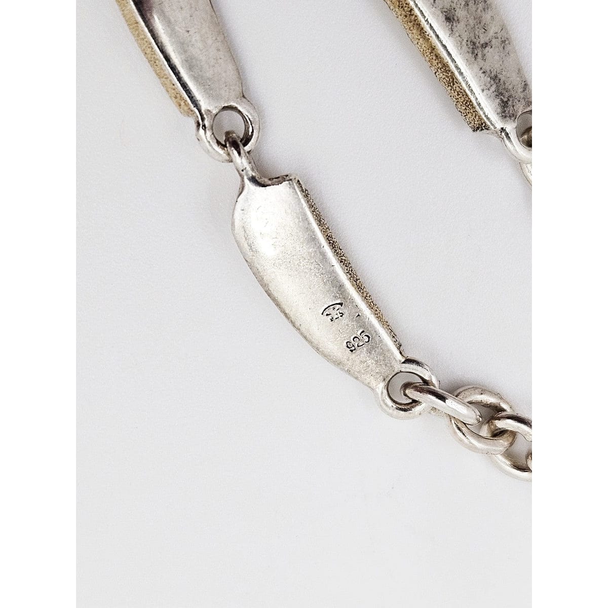 Elizabeth Prior Jewelry Superb Elizabeth Prior Sterling 14k Citrine Quartz Modernist Runway Necklace