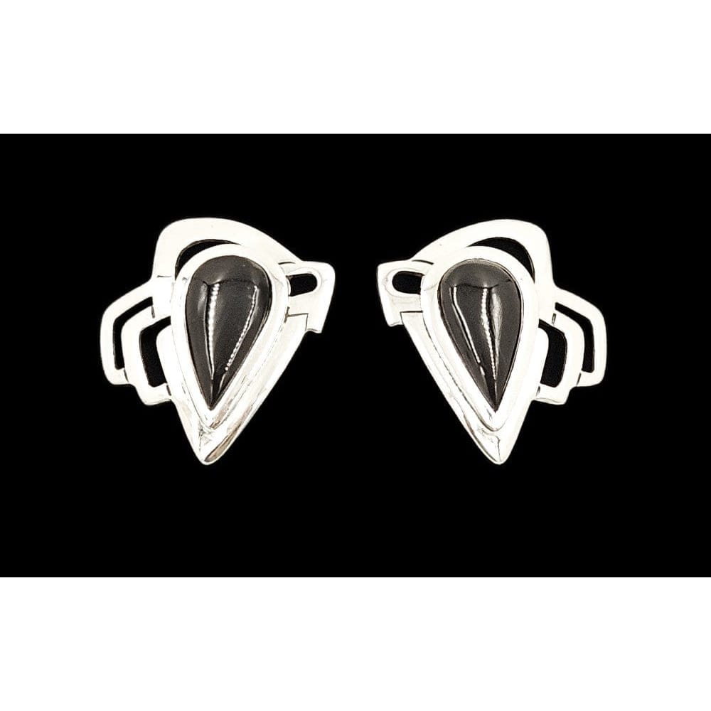 Erika Hult de Corral "Ric" Jewelry Artisan Erika Hult de Corral "Ric" Taxco Sterling Modernist Earrings