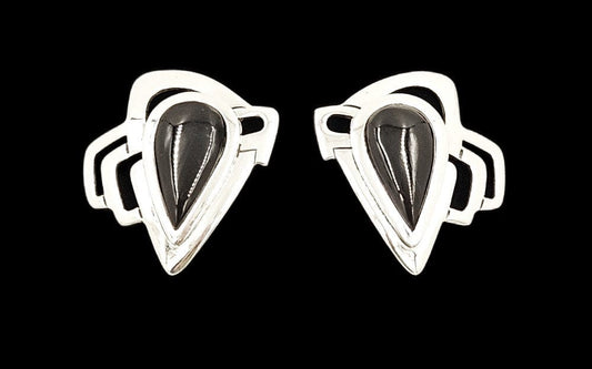 Erika Hult de Corral "Ric" Jewelry Artisan Erika Hult de Corral "Ric" Taxco Sterling Modernist Earrings