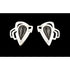 Erika Hult de Corral "Ric" Jewelry Artisan Erika Hult de Corral "Ric" Taxco Sterling Modernist Earrings