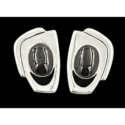 Erika Hult de Corral "Ric" Jewelry Artisan Erika Hult de Corral "Ric" Taxco Sterling Modernist Earrings