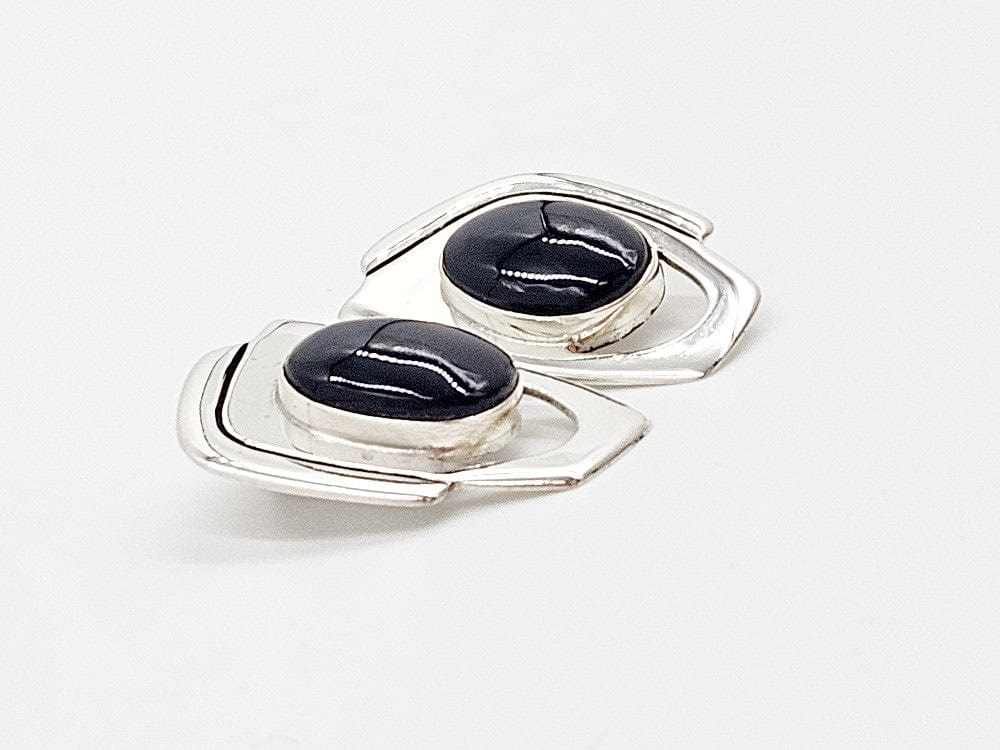 Erika Hult de Corral "Ric" Jewelry Artisan Erika Hult de Corral "Ric" Taxco Sterling Modernist Earrings